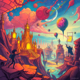 Spectrum Wars: Which Dimension is It Anyway? - Text-based game