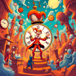 Chronochaos: Whose Time is it Anyway? - Text-based game