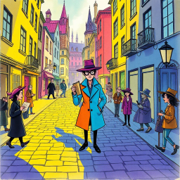 Whose Shadow is it Anyway? - Text-based game