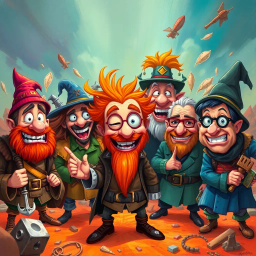 MetaQuest: Whose Adventure Is It Anyway? - Text-based game