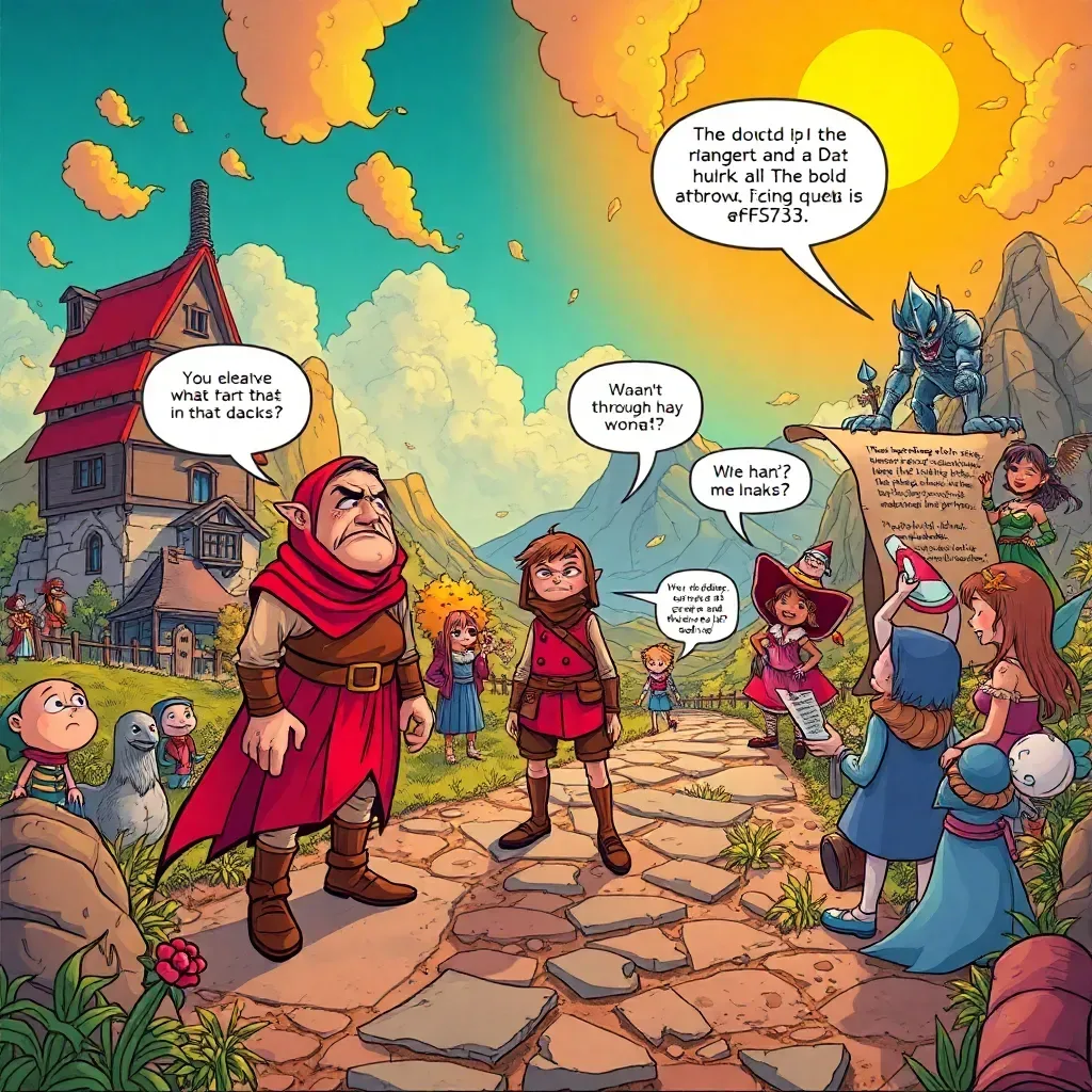 Tangled Quest: Whose Story Is It Anyway?