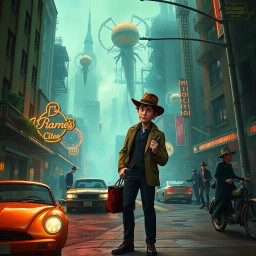 ChronoCaper: Whose Time is it Anyway? - Text-based game