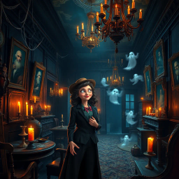 Whose Haunt is This? - Text-based game