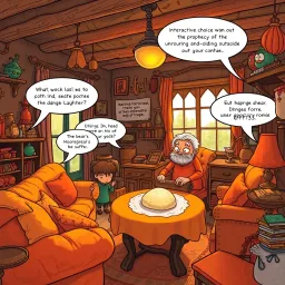 Whose Prophecy Is It Anyway? - Text-based game