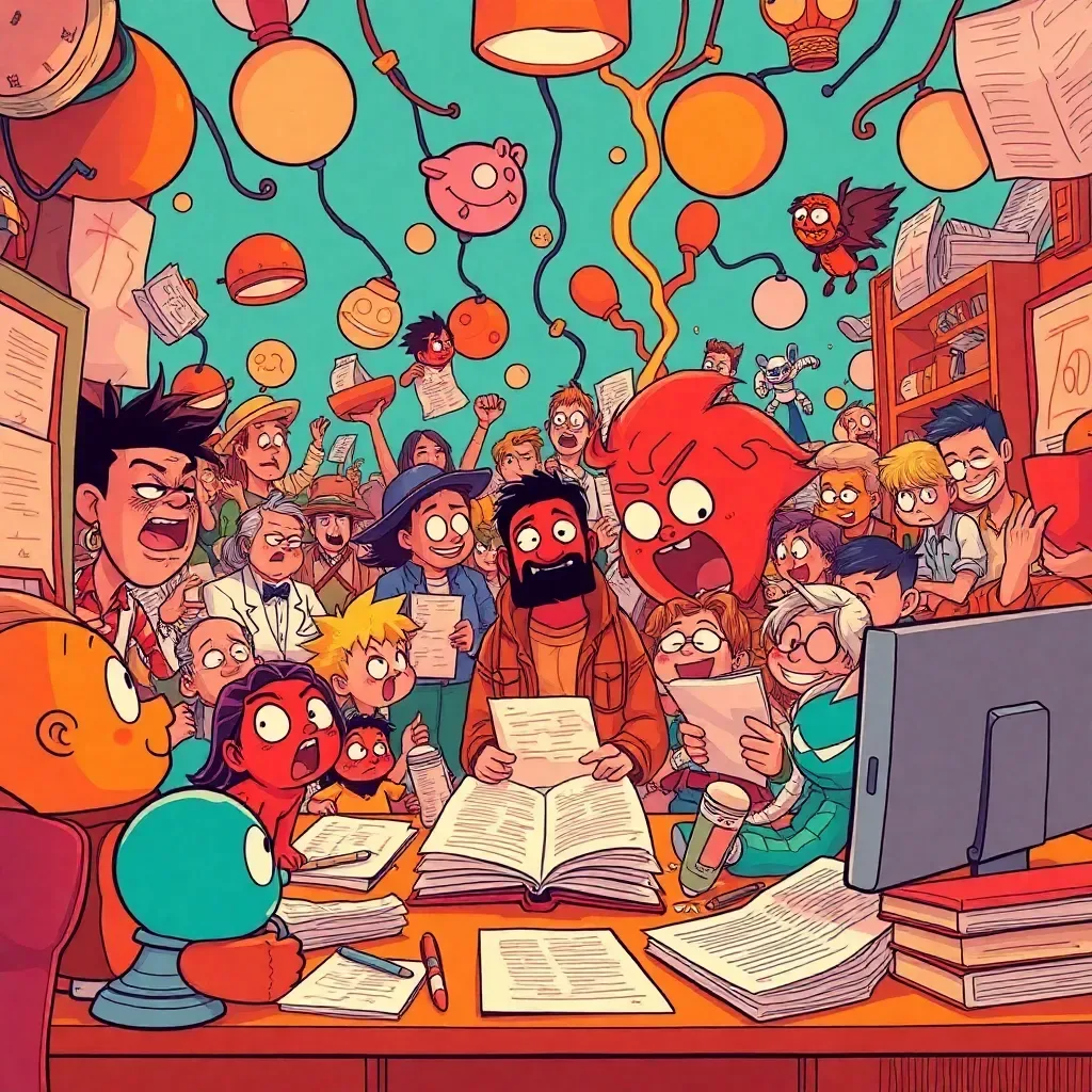 MetaMayhem: Whose Adventure Is It Anyway?