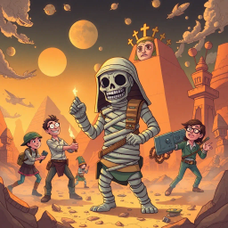 Relic Rumble: Whose Is It Anyway? - Text-based game
