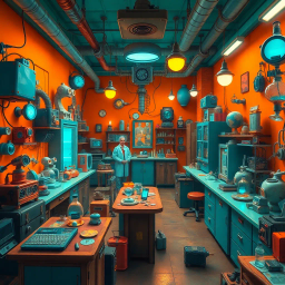 Whose Lab Is It Anyway? - Text-based game