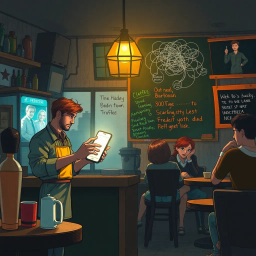 Hello, Who Dis? - Text-based game