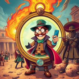 ChronoChaos: Whose Time Is It, Anyway? - Text-based game