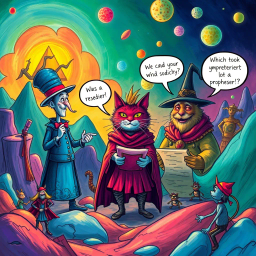 Chronicles of Chaos: Whose World Is It Anyway? - Text-based game