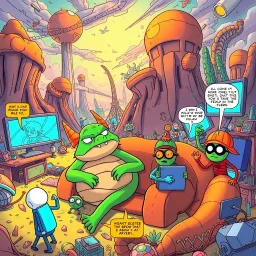 MetaMayhem: Whose Adventure Is It, Anyway? - Text-based game