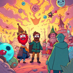 Whose Game Is It Anyway? - Text-based game