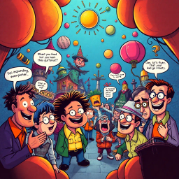 MetaMayhem: Whose Adventure Is It Anyway? - Text-based game