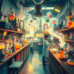 Whose Lab Is It, Anyway? - Text-based game