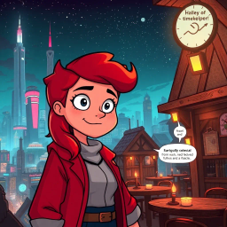 ChronoCrimson: Whose Time is it Anyway? - Text-based game