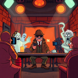 Whose Ghost Is It Anyway? - Text-based game