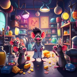 Lab Rats: Who's Lab Is It Anyway? - Text-based game