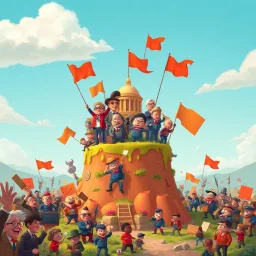 Faction's Folly: Whose Squad Is It Anyway? - Text-based game