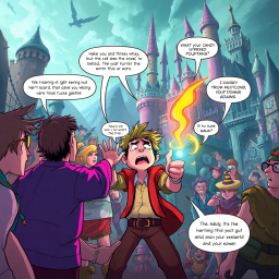 Whose Adventure is It Anyway? - Text-based game