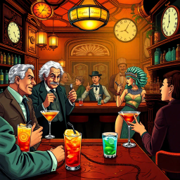 ChronoCocktail: Whose Time Is It Anyway? - Text-based game