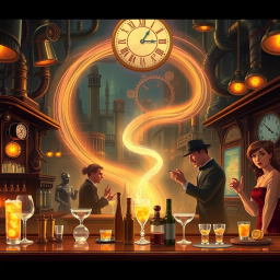 ChronoCocktail: Whose Time Is It Anyway? - Text-based game