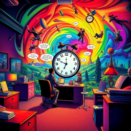 ChronoChaos: Whose Time Is It Anyway? - Text-based game