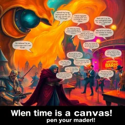 Chronoscribe: Whose Story is It Anyway? - Text-based game