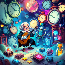 Chronocrash: Whose Time Is It Anyway? - Text-based game