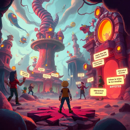 MetaQuest: Whose Adventure Is It Anyway? - Text-based game