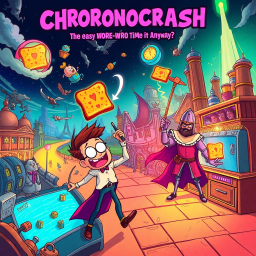 Chronocrash: Whose Time is it Anyway? - Text-based game