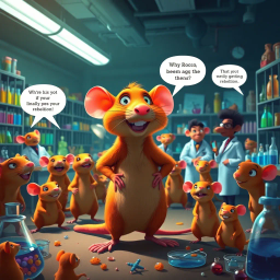 Lab Rat Rumble: Who's in Charge? - Text-based game