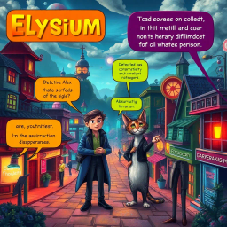 Elysium: Who’s Hello, Anyway? - Text-based game