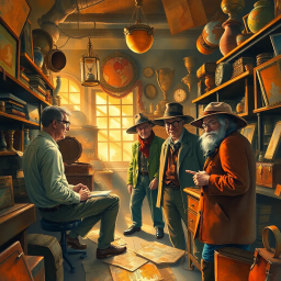 Relic Ruckus: Whose Is It Anyway? - Text-based game