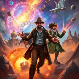Chronochaos: Whose Time Is It Anyway? - Text-based game