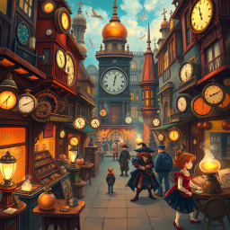ChronoCrafters: Whose Time Is It Anyway? - Text-based game