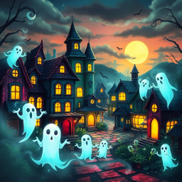 Whose Ghost Is It Anyway? - Text-based game