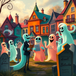 Whose Ghost Is It Anyway? - Text-based game