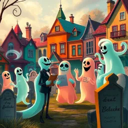 Whose Ghost Is It Anyway? - Text-based game