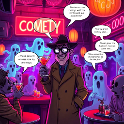 Whose Ghost is it Anyway? - Text-based game