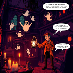Whose Ghost is it Anyway? - Text-based game
