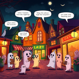 Whose Ghost Is It Anyway? - Text-based game