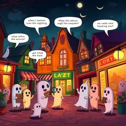 Whose Ghost Is It Anyway? - Text-based game