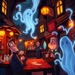 Hello, Whose Ghost Is It Anyway? - Text-based game
