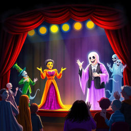 Whose Ghost Is It Anyway? - Text-based game