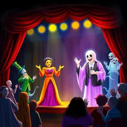Whose Ghost Is It Anyway? - Text-based game