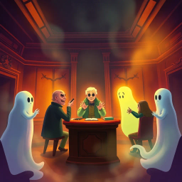 Whose Ghost Is It Anyway? - Text-based game