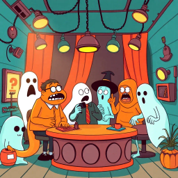 Whose Ghost is it Anyway? - Text-based game