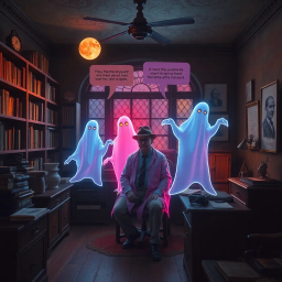 Whose Ghost Is It Anyway? - Text-based game