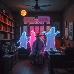Whose Ghost Is It Anyway? - Text-based game