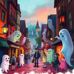 Whose Ghost is it Anyway? - Text-based game